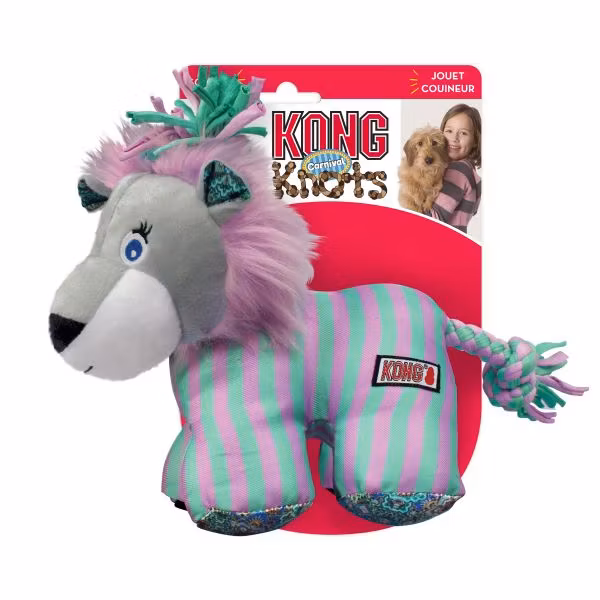 KONG Knots Carnival Lion S/M 18x9x15 cm