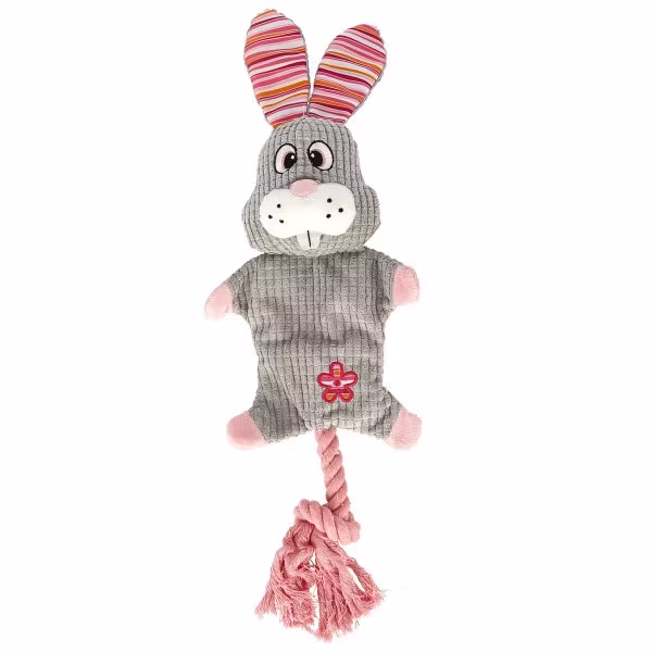 RabbePrassel med pip,prasel och rep. 35cm