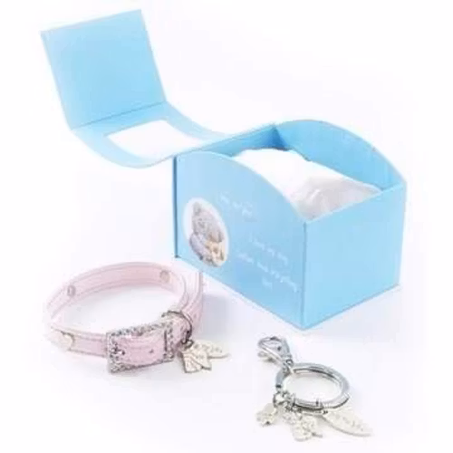 Set med halsband och nyckelring