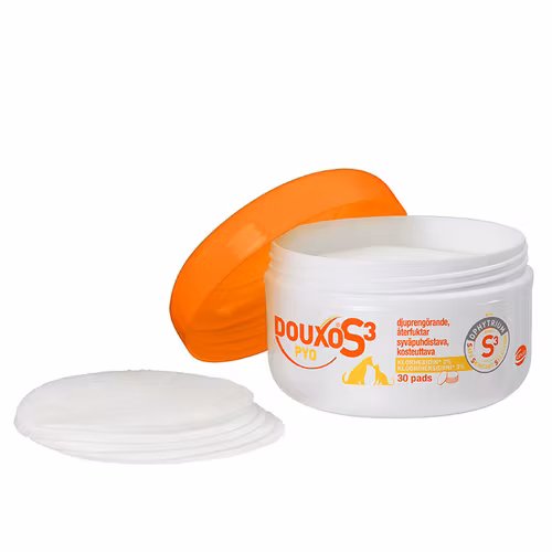 Douxo S3 Pyo Pads - desinficerande o djuprengörande för oren hud 30 st