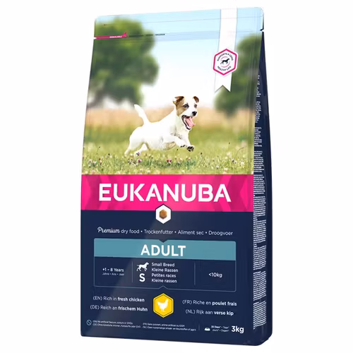 Eukanuba Dog Adult Small Breed Chicken 3 kg/15 kg/18 kg