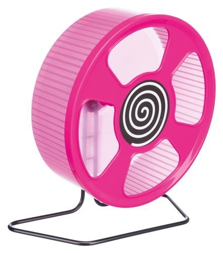 Aktiveringshjul till t.ex hamster och degu, ø 28 cm Rosa