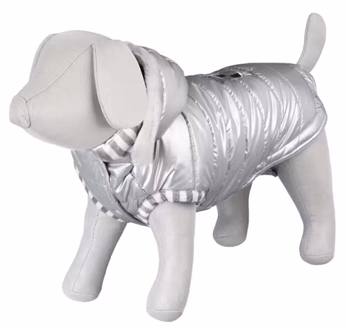 Prince Vintertäcke -vadderat, plyschfoder,silver stl. 27-45 cm