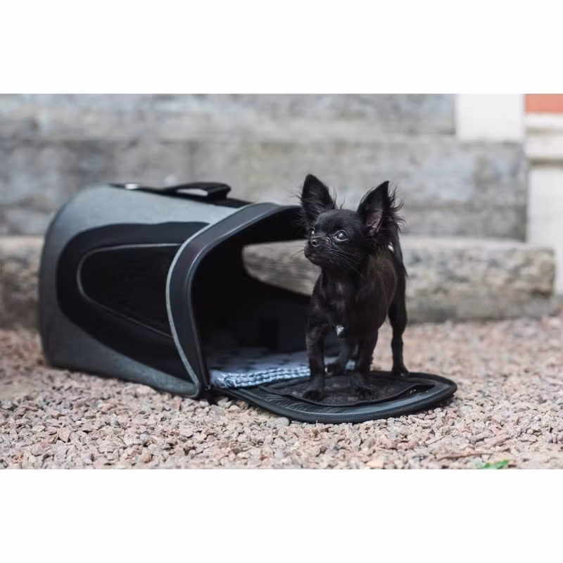 Bärväska/ Transportväska  Snobben för max 7 kg 46x26x27cm, rosa,grå el svart