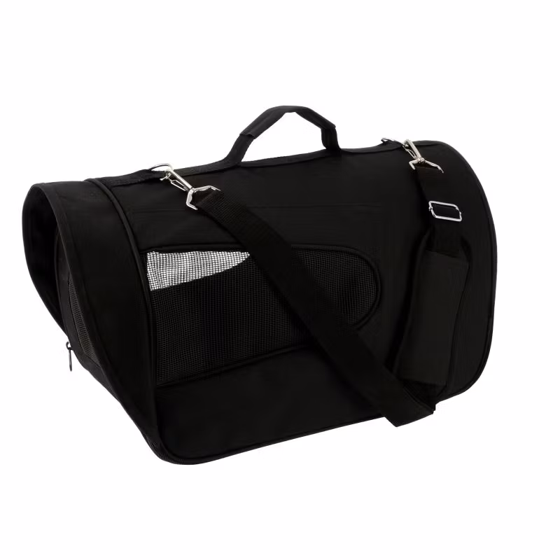 Bärväska/ Transportväska  Snobben för max 7 kg 46x26x27cm, rosa,grå el svart