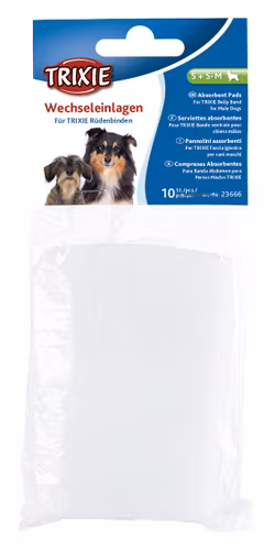 Absorberande inlägg för hanhundsskydd