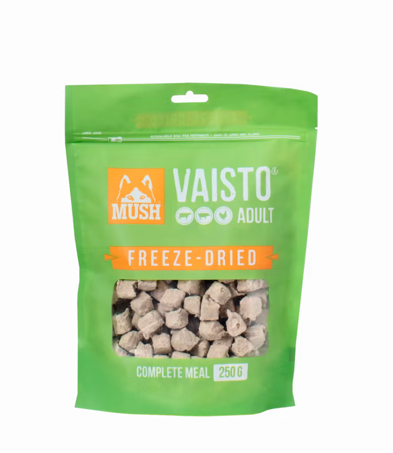 MUSH Vaisto® Grön Freeze-Dried  (nöt-gris-kyckling)