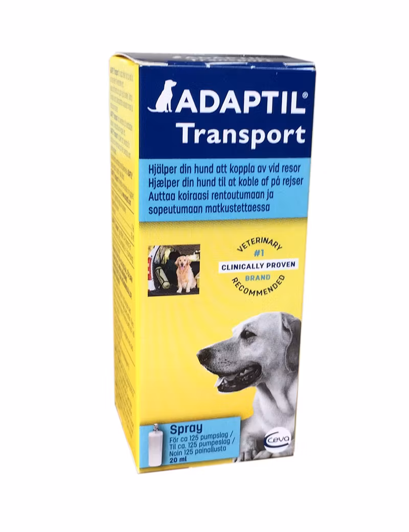 Adaptil Transport Spray - trygghetsferomoner 20 ml/60 ml