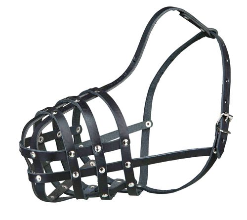 Julius-K9® Munkorg, Läder, S/M:28 cm, svart