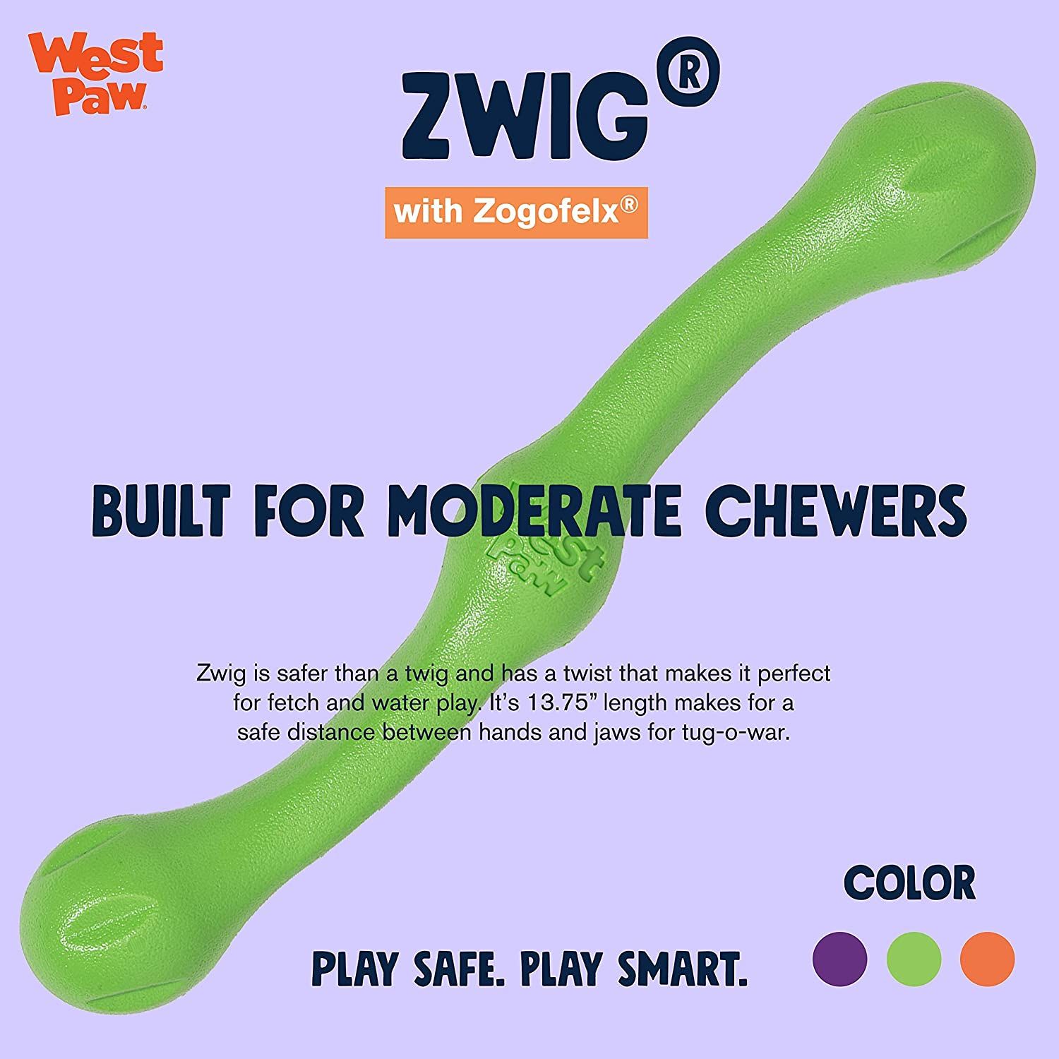 West Paw Zwig, Zogoflex L 35cm