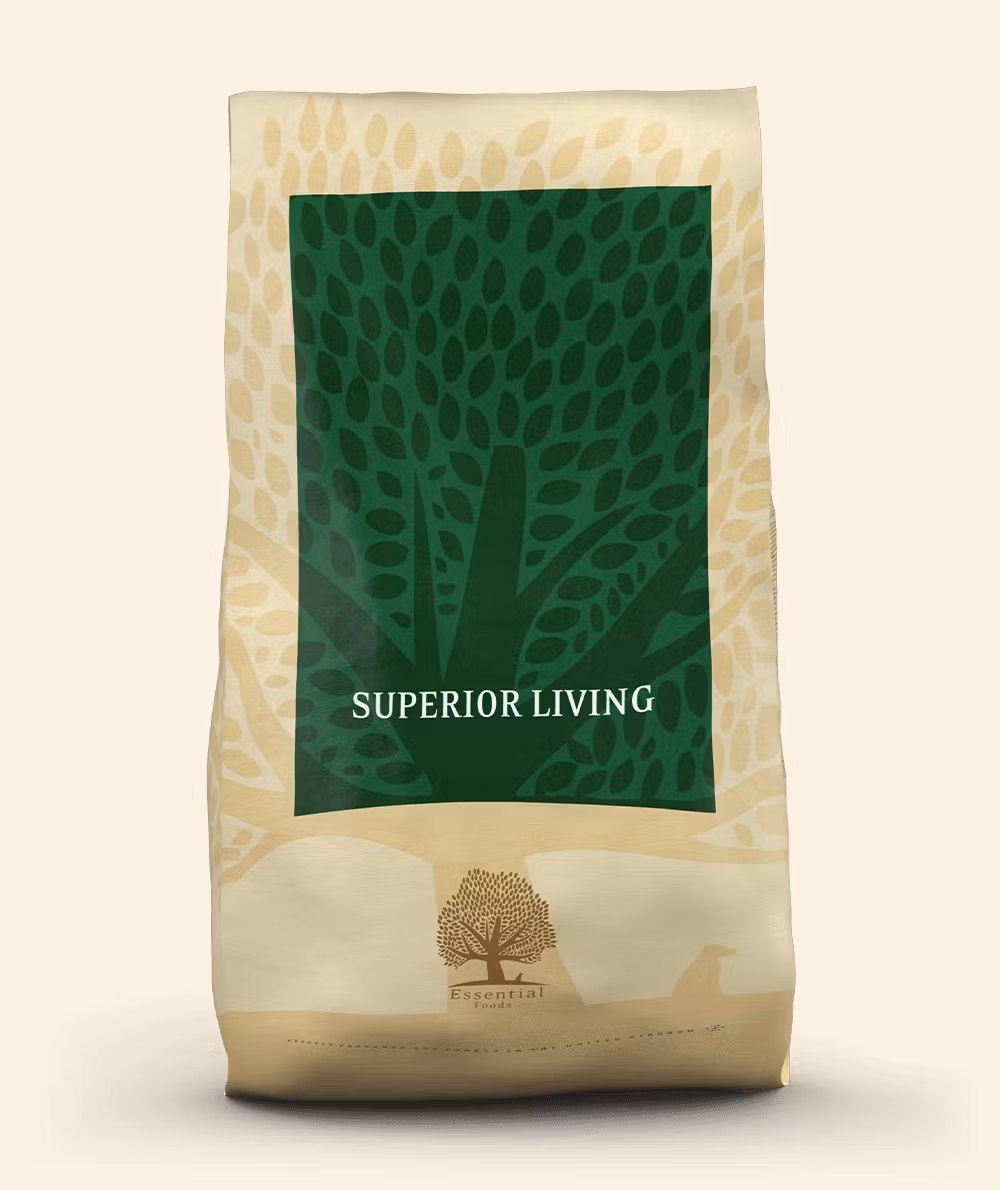 ESSENTIAL SUPERIOR LIVING Spannmålsfritt, glutenfritt och utan GMO.10 kg