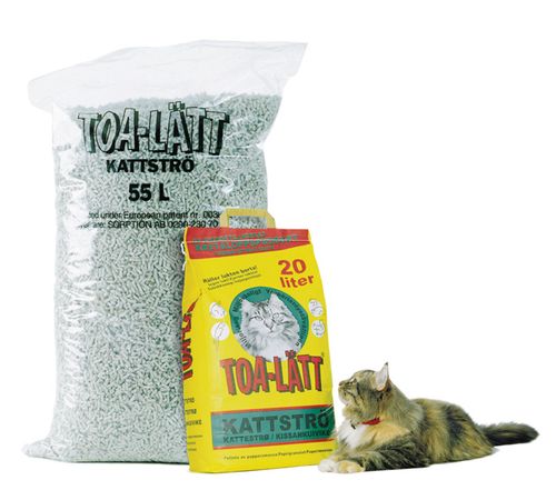 Toa-Lätt papperspellets 20 liter/10 kg