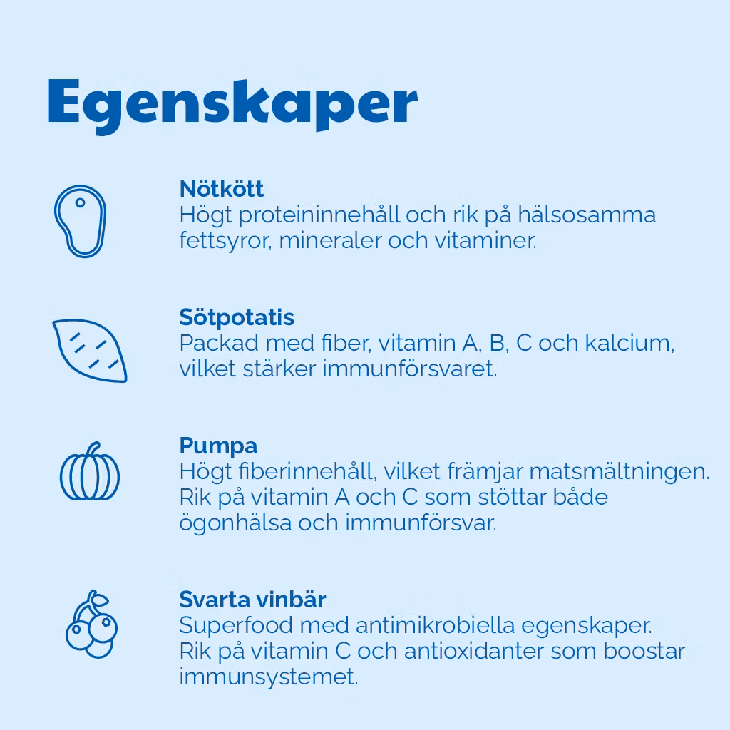 Buddy Yummy Beef - nötkött 400g