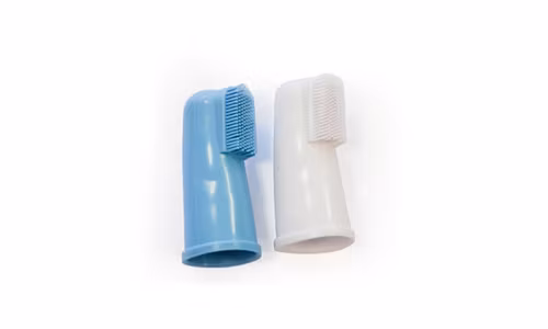 Fingertandborste i gummi