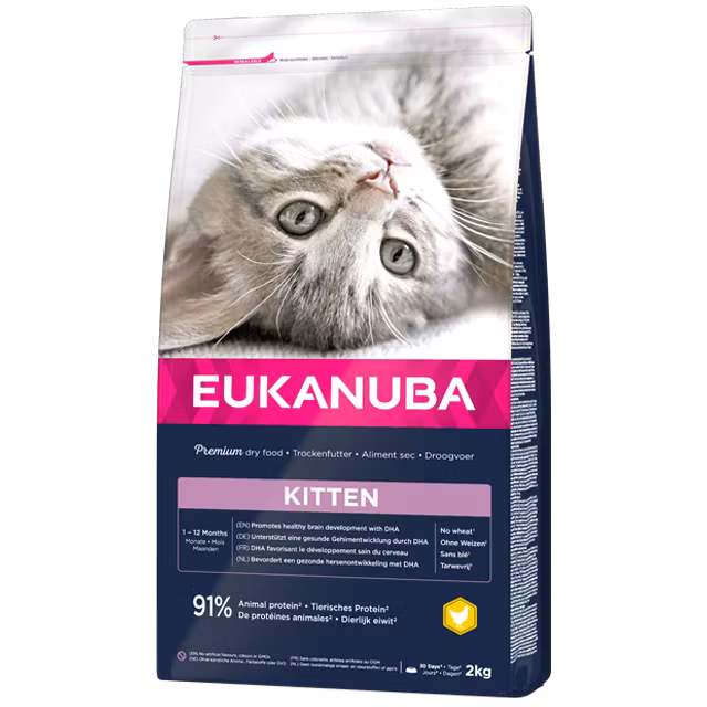 Eukanuba Cat Kitten Fresh Chicken. 2 el.10 kg