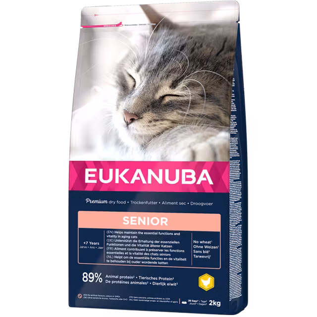 Eukanuba Cat Senior Chicken 10 kg