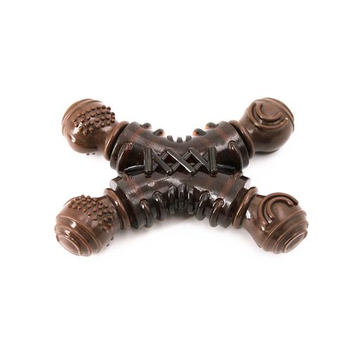 Gnosher Tåligt Tuggben i nylon med smak av choklad 14cm