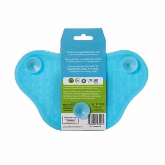 PetDreamHouse PAW Lick Pad slickplatta/slickmatta 23 cm x 14 cm