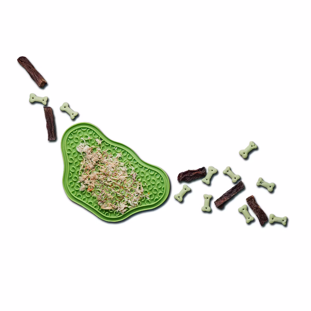 PetDreamHouse PAW Lick Pad slickplatta/slickmatta 23 cm x 14 cm