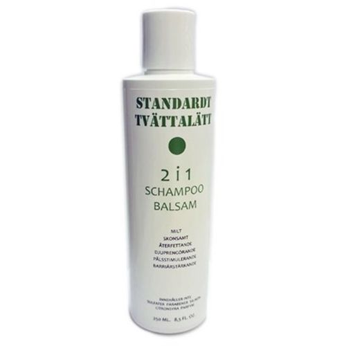 STANDARDT TVÄTTALÄTT SCHAMPO & BALSAM - återfettande, skonsamt 250 ml