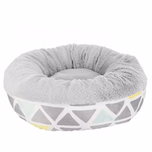 Bädd Bunny cuddly rund, plysch, ø 35 × 13 cm