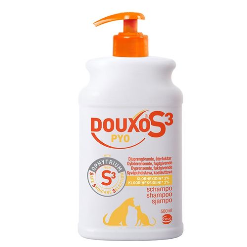 Douxo S3 Pyo Schampo - djuprengör oren hud 500 ml