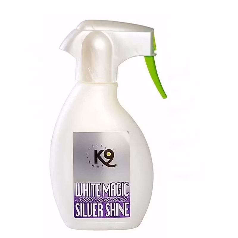 K9 White Magic - Silver Shine - spraybalsam för ljus päls 250 ml
