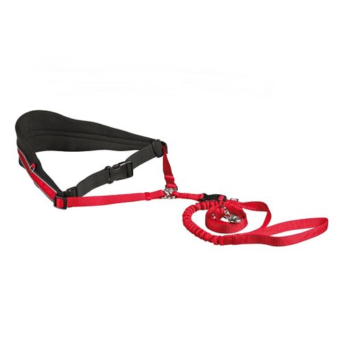 Midjebälte/HandsFreebälte  med expander 70-120/12 cm Röd