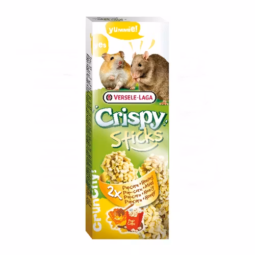 Crispy Sticks Smådjur Popcorn/honung 2-p