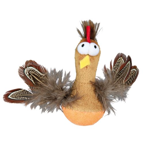 Kyckling i plysch med pipljud, 10 cm