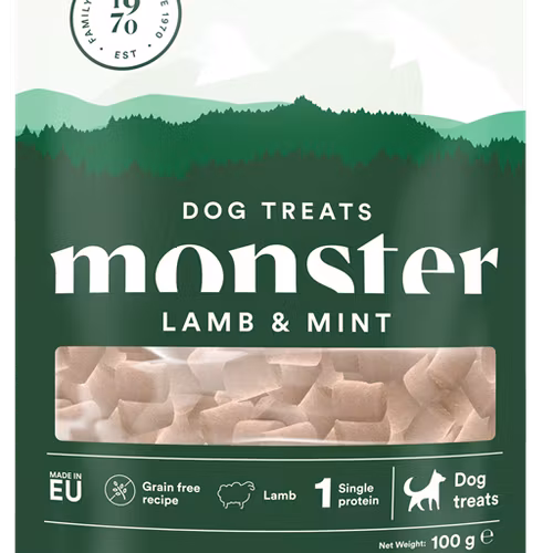 Monster Dog Treats All Breed Lamb & Mint- lamm & mint 100 gr
