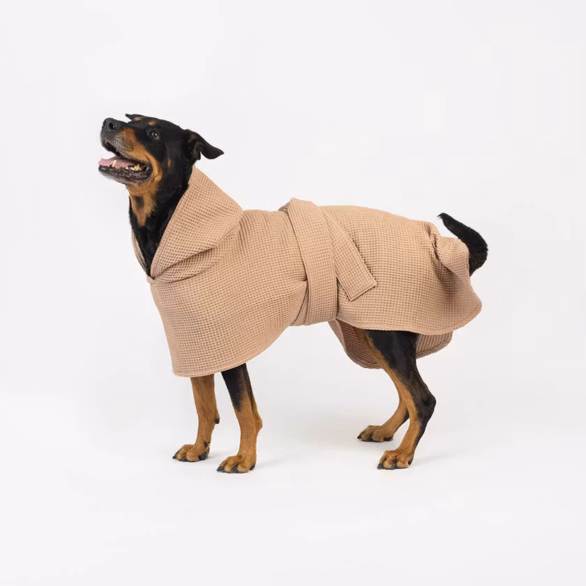 Benjamin Doris-Oversize Hundbadrock - Sandbeige