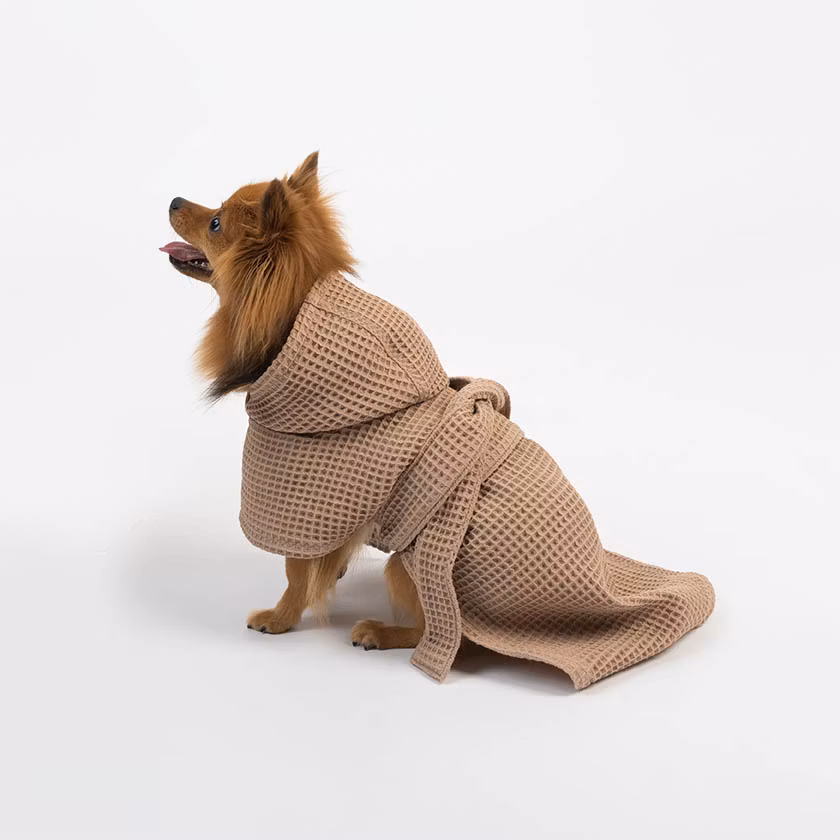 Benjamin Doris-Oversize Hundbadrock - Sandbeige
