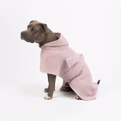 Benjamin Doris-Oversize Hundbadrock - Lavendelrosa