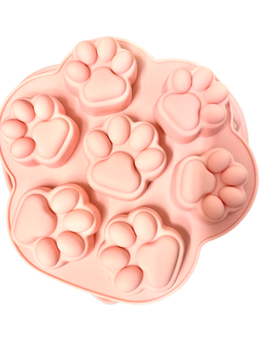Silikonform/ Bakform med tassmotiv