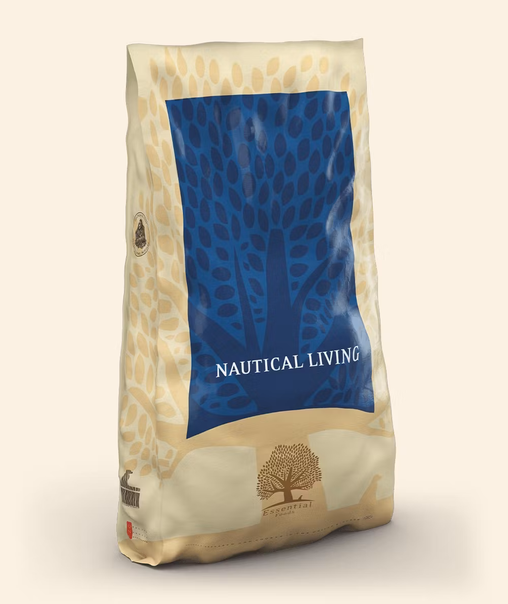 ESSENTIAL NAUTICAL LIVING Spannmålsfritt, glutenfritt och utan GMO. 10 kg.