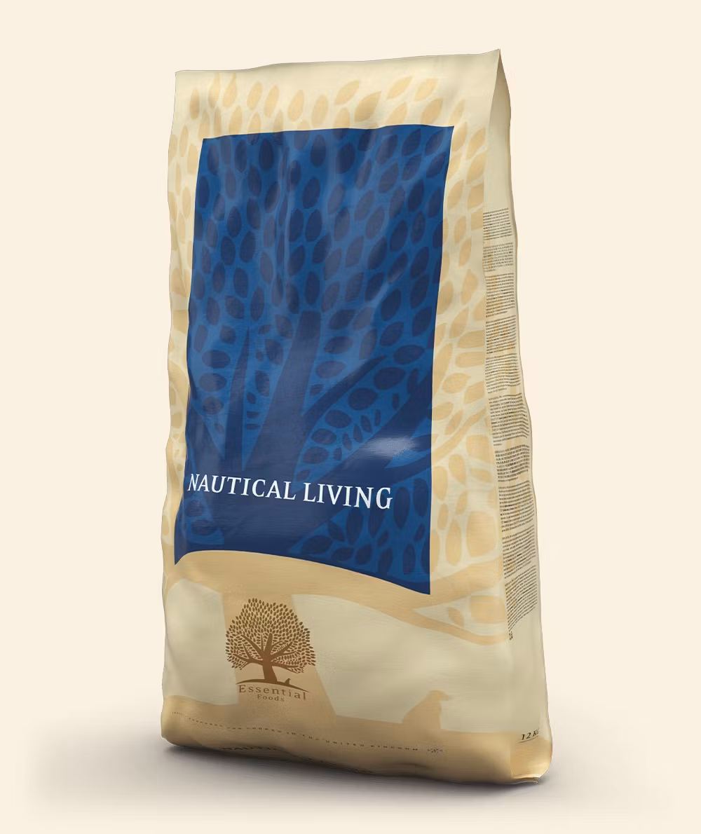 ESSENTIAL NAUTICAL LIVING Spannmålsfritt, glutenfritt och utan GMO. 10 kg.