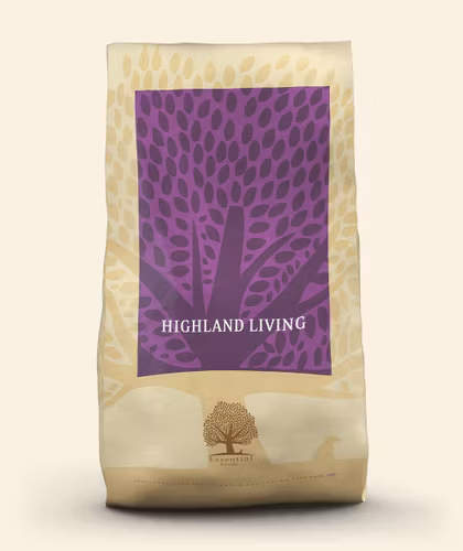 ESSENTIAL HIGHLAND LIVING Spannmålsfritt, glutenfritt och utan GMO. 10 kg