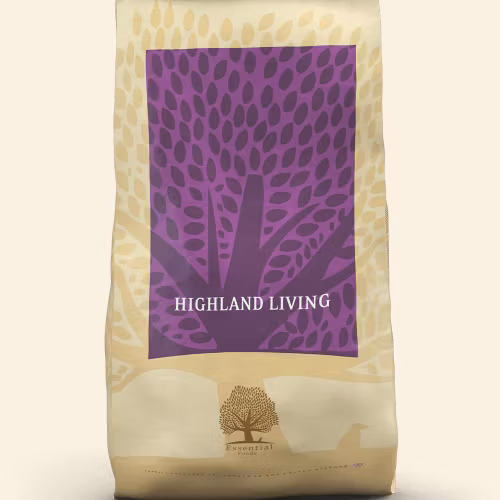 ESSENTIAL HIGHLAND LIVING Spannmålsfritt, glutenfritt och utan GMO. 10 kg
