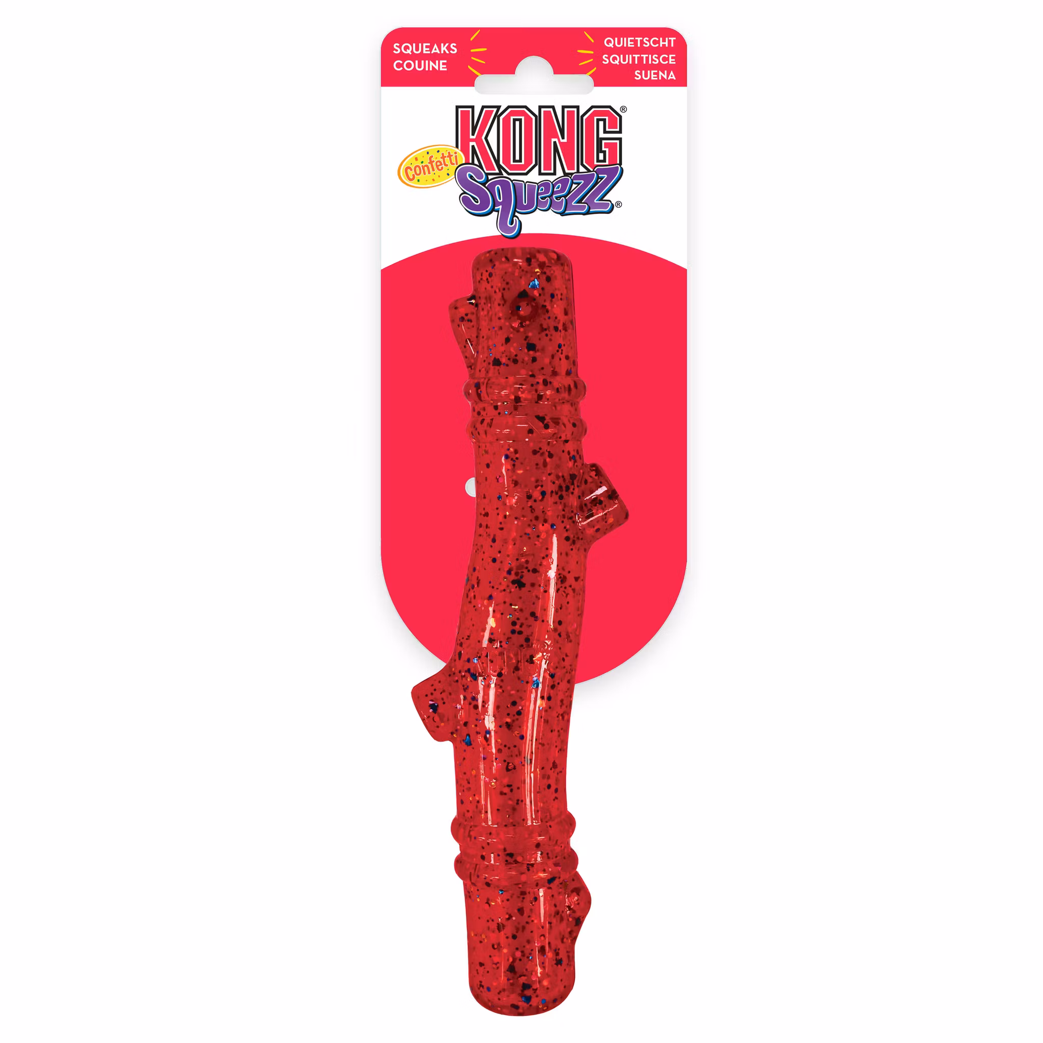 KONG Squeezz Confetti Stick M 20cm