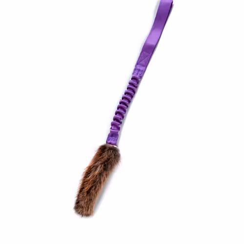 Elastisk bäverkampis med bäverskinn ca 55 cm