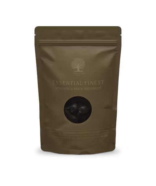 ESSENTIAL FINEST VENISON & DUCK SAUSAGES "Hjort o Anka" 8 styck
