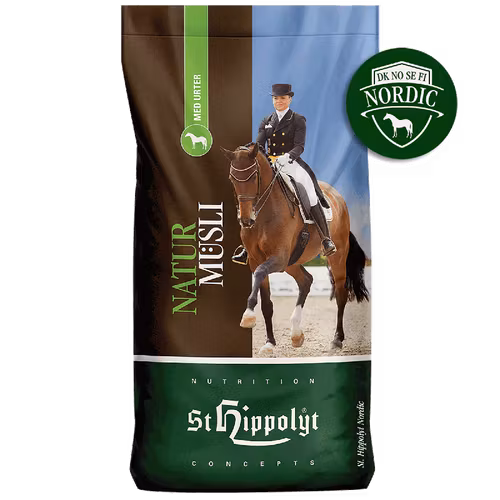 St Hippolyt NaturMüsli med örter 20 kg- hög kvalitet och god ekonomi