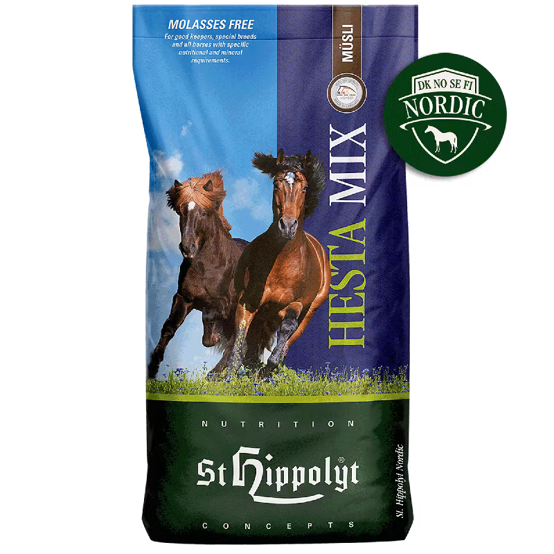 St Hippolyt Hesta Mix® Nordic Müsli 20 kg- för specialraser i träning