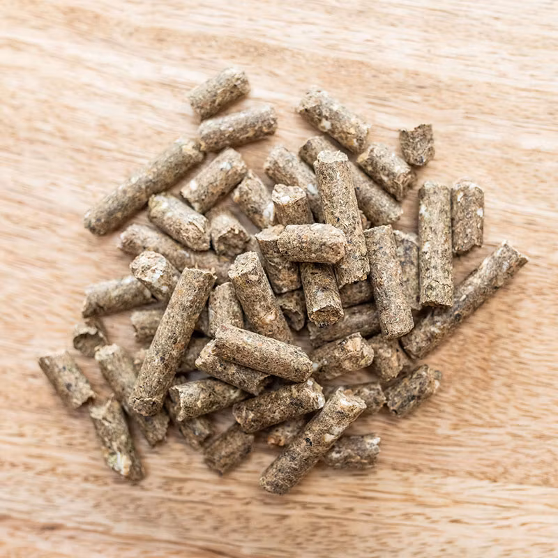 St Hippolyt Vollwertpellets 25kg- mättande och fiberrik utfodring