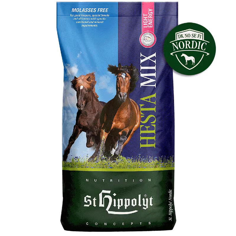 St Hippolyt Hesta Mix® Nordic Light 20 kg- för lättfödda specialraser utgången