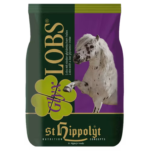 St Hippolyt Glyx-Lobs® 1 kg-  kalorisnålt/hälsosamt hästgodis