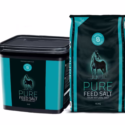 Equsailt Pure Fodersalt 6 kg-  naturligt bergsalt