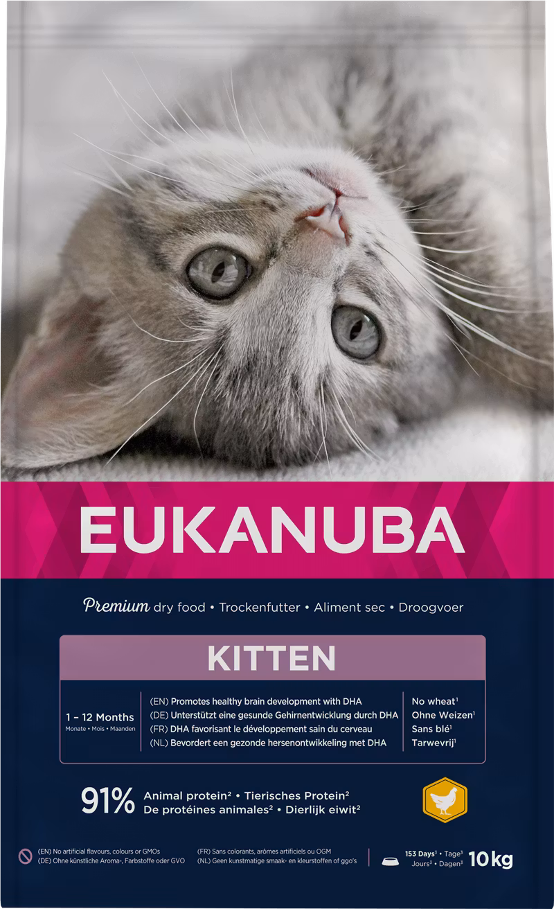 Eukanuba Cat Kitten Fresh Chicken. 2 el.10 kg