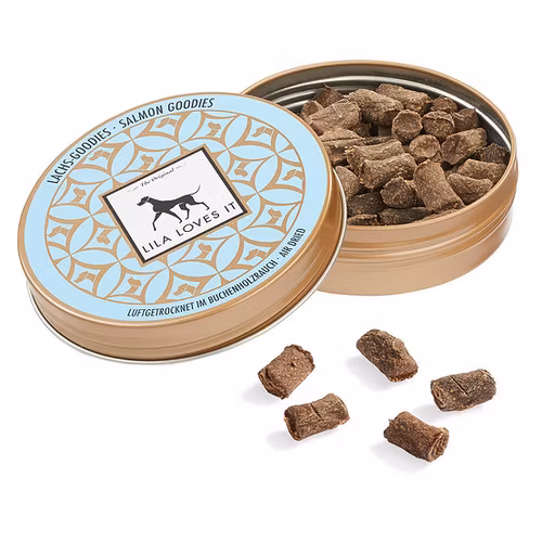 Lila Loves It: Hundgodis SALMON GOODIES Lax 50 gr